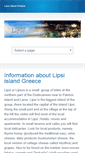 Mobile Screenshot of lipsi-island.com
